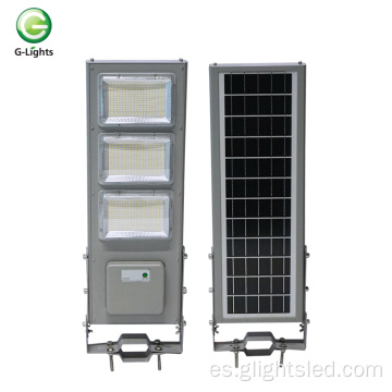 100150 W impermeable Ip65 todo en una luz de calle llevada solar